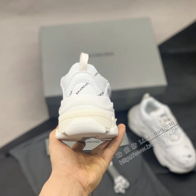 Balenciaga經典款男鞋 巴黎世家頂級版本復古跑鞋 Balenciaga情侶款老爹鞋  hdbl1001